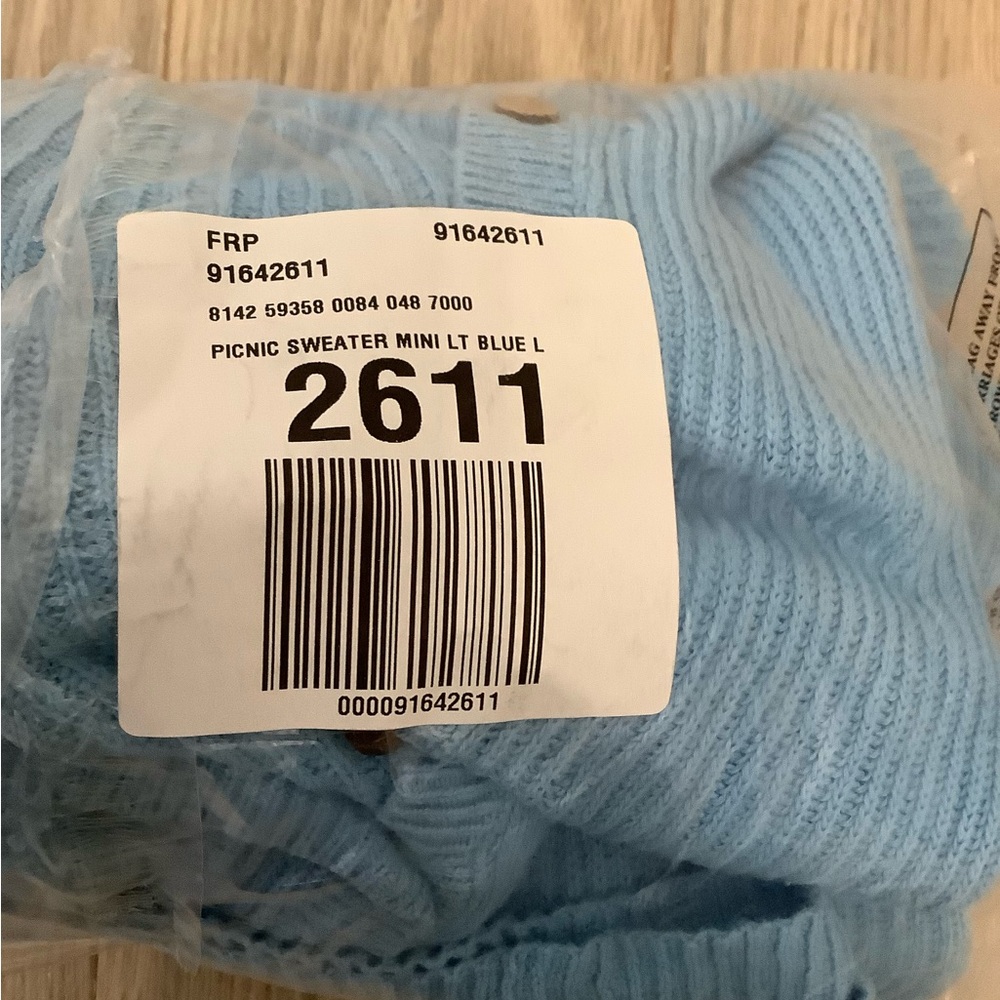 NWT Free People Picnic Sweater mini dress❤️❤️❤️❤️ - Picture 11 of 11